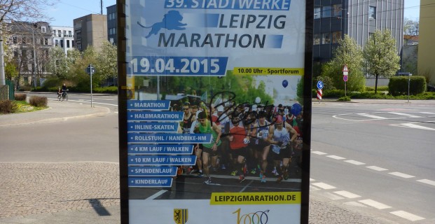 Linkshänder-Laden beim 39. Stadtwerke Leipzig Marathon